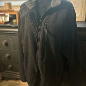 Old Navy Black Fleece Pullover
